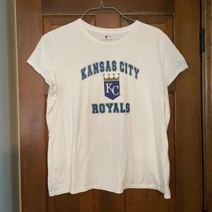 Size XXL white Kansas City Royals t-shirt